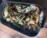キャンプ飯！メスティンで簡単山菜醤油ご飯作り方6写真