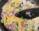 今日のチャーハン作り方3写真