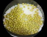 グリンピースご飯作り方1写真