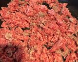 玉ねぎとえのきの甘辛すき焼きそぼろ丼作り方4写真