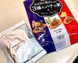 鯖缶とかき菜のレモンハーブ【カルディ】作り方1写真