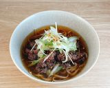 特製極薄牛バラの肉そば作り方6写真