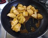 わさび醤油ニンニクのむね肉ソテー☆酒でしっとり作り方5写真