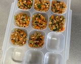 離乳食　野菜納豆ビビンバ風作り方6写真