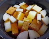 イイダコと厚揚げのほっこり煮物作り方2写真
