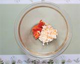 ランチ！水菜タルタルと魚介のサンドイッチ作り方3写真