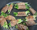 水菜の肉巻き作り方6写真