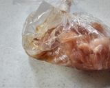 昔ながらのチキンライスで作ったオムライス作り方1写真