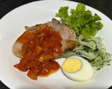 豚ロースのピザ焼き職人風作り方9写真