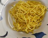 ベビーホタテのあんかけ焼きそば作り方5写真