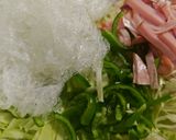 たっぷりキャベツの中華風春雨サラダ作り方4写真