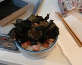 ウインナー海苔玉丼作り方5写真