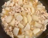 鶏ひき肉と根菜のそぼろ煮作り方5写真