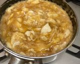 岩下の新生姜の「フワフワ卵とじ豆腐丼」作り方5写真