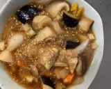 年越しにレンジ野菜あんかけ中華柚子湯豆腐作り方15写真