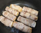甘辛さっぱりだれの厚揚げ肉巻き作り方5写真
