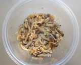 レンジで簡単☆きのこと油揚げの旨煮。作り方4写真