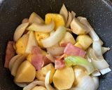 簡単!じゃがいもとベーコンの煮物作り方2写真
