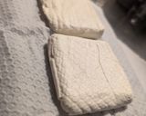 キャンプレシピ〜絹豆腐のスモーク作り方2写真