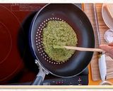 ちぢみ小松菜のジェノベーゼ【食遺産】作り方6写真