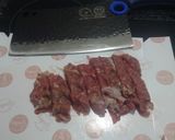 レタスと牛肉炒め作り方1写真