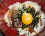 ワカナの山かけ丼作り方5写真