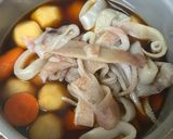 俺流！里芋とイカの煮物作り方8写真