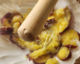 さつま芋&アイスでフレンチトースト☆朝食作り方1写真