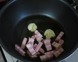 菜の花とベーコンのペペロンチーノ作り方4写真