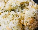 炒めし●鶏かわ＆玉ねぎの炒めし作り方3写真