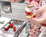 バラの生ハムトマトの☆ピンチョス作り方4写真
