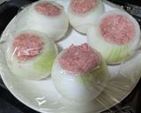 トマトと肉詰めオニオンのファルシー〜*作り方4写真