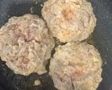 ふんわり豚こま節約ヘルシーハンバーグ作り方5写真