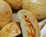 ★低糖質‼きんぴらを包んだおからパン♪作り方9写真