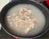 豚こまと水菜の中華ごまラー油和え作り方2写真