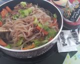 しらたきと大豆ミートの焼きそば作り方2写真