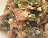 薬味たっぷりの鯵なめろう😋作り方5写真