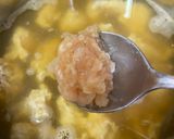 手作り鍋「鶏団子と絹豆腐」作り方3写真