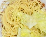 混ぜるだけ簡単🍝キャベツと明太子パスタ作り方5写真