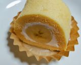 ★おからで作る＊バナナロールケーキ＊♪作り方10写真