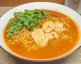 パクチー香るトムヤムクン辛ラーメン作り方6写真