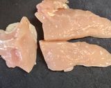 さっぱり✨️鶏むね肉のねぎ塩だれ焼き作り方1写真