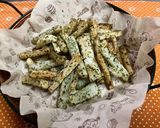 材料１っ！【長いもフライドポテト・青のり風味】作り方6写真
