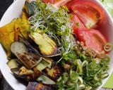 ベースパスタアジアンと麺つゆの野菜パスタ作り方7写真