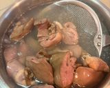 5分煮るだけ♡鶏レバーのはちみつ醤油煮作り方3写真