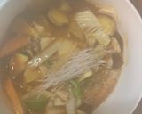 お一人様洋風梅味根菜たっぷり野菜炒め作り方17写真