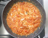 手作りパスタ　トマトソース作り方5写真