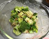 ブロッコリーのマヨポンおかか和え作り方5写真