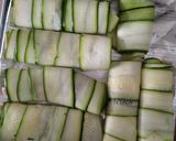 ＊ズッキーニのべーコンチーズグリル焼き＊作り方2写真