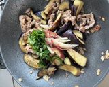 なすと豚肉のさっぱり夏炒め作り方7写真